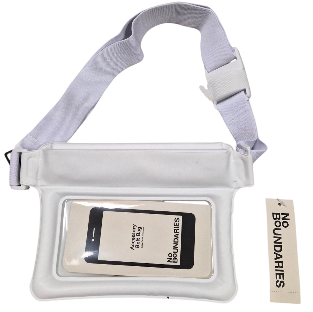 No Boundaries White Water Resistant Belt Bag - New With Tags